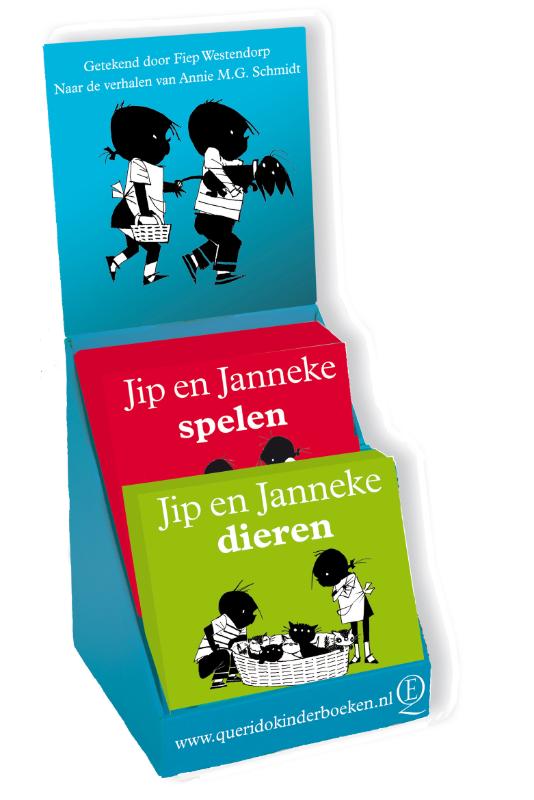 Omslag van Jip en Janneke Display 10 X Dieren + 10 X Spelen