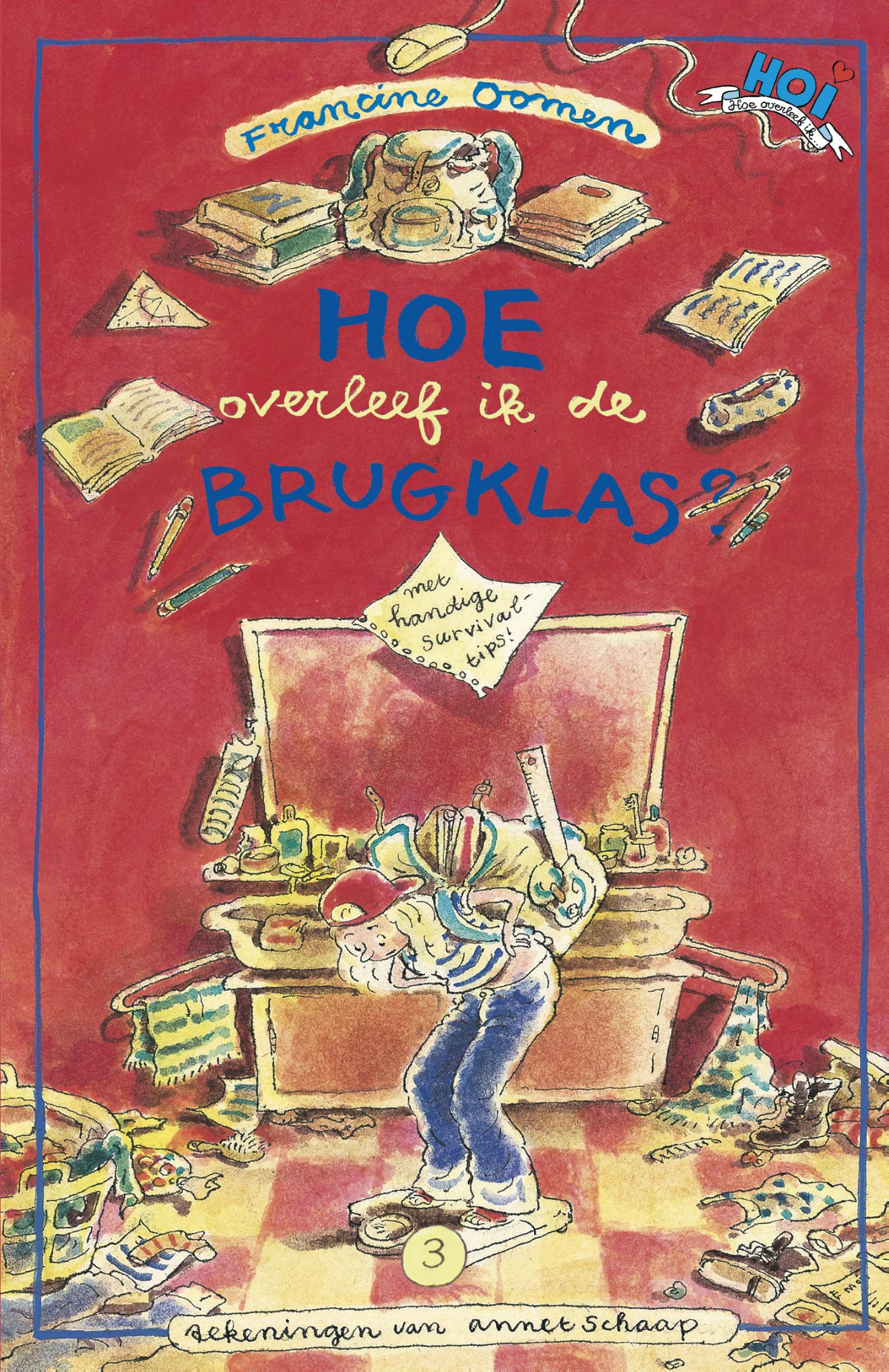Omslag van Hoe overleef ik de brugklas?