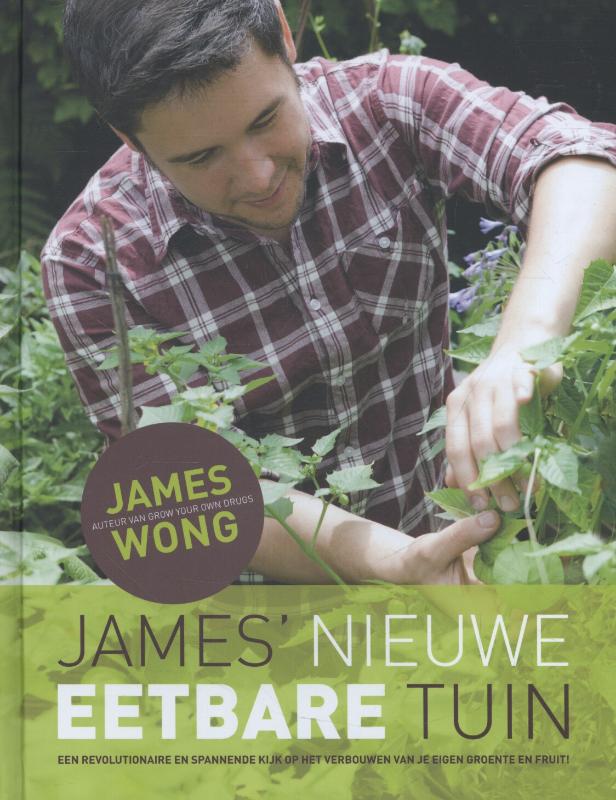 Omslag van James' nieuwe eetbare tuin
