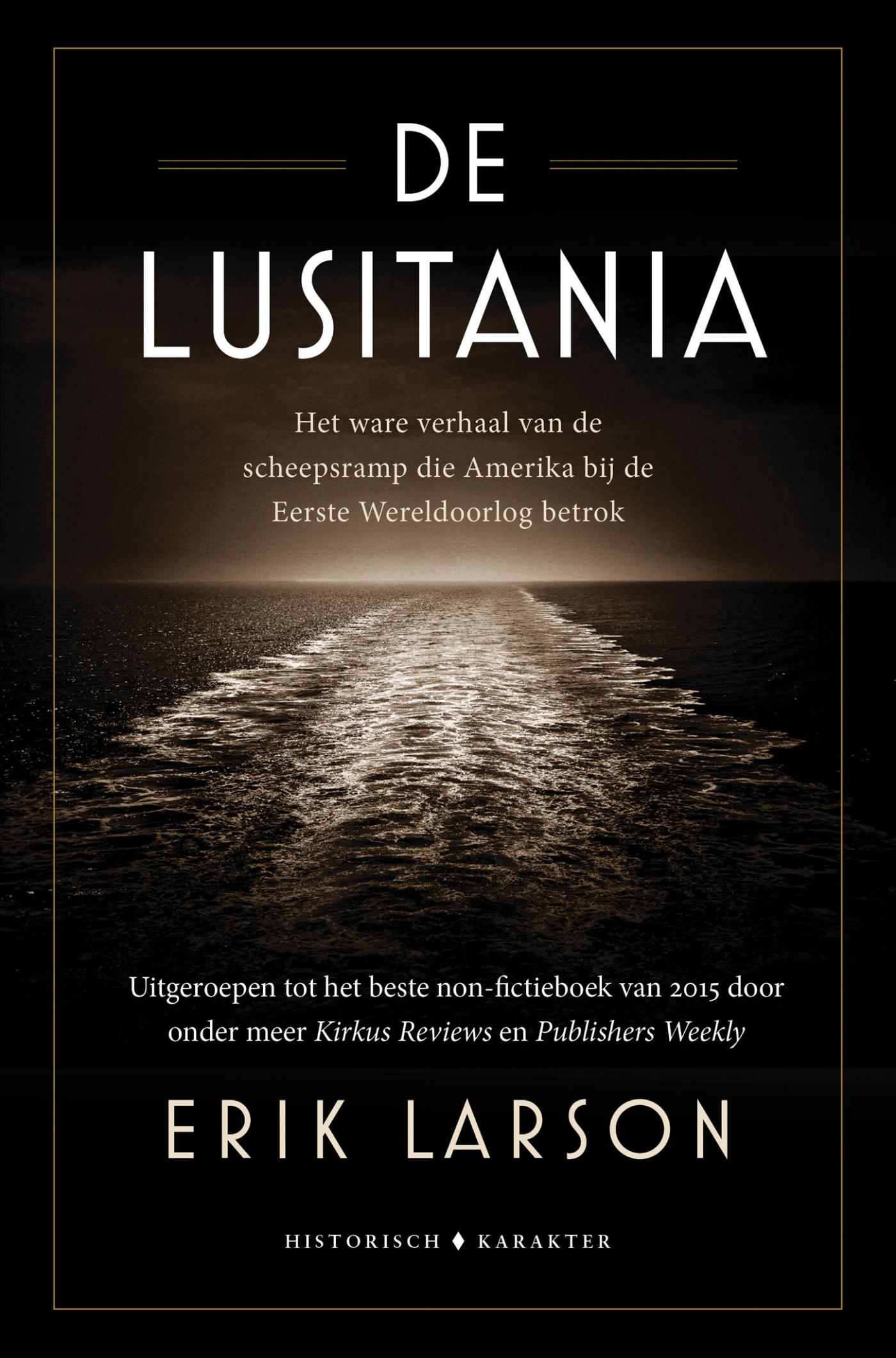 Omslag van De Lusitania