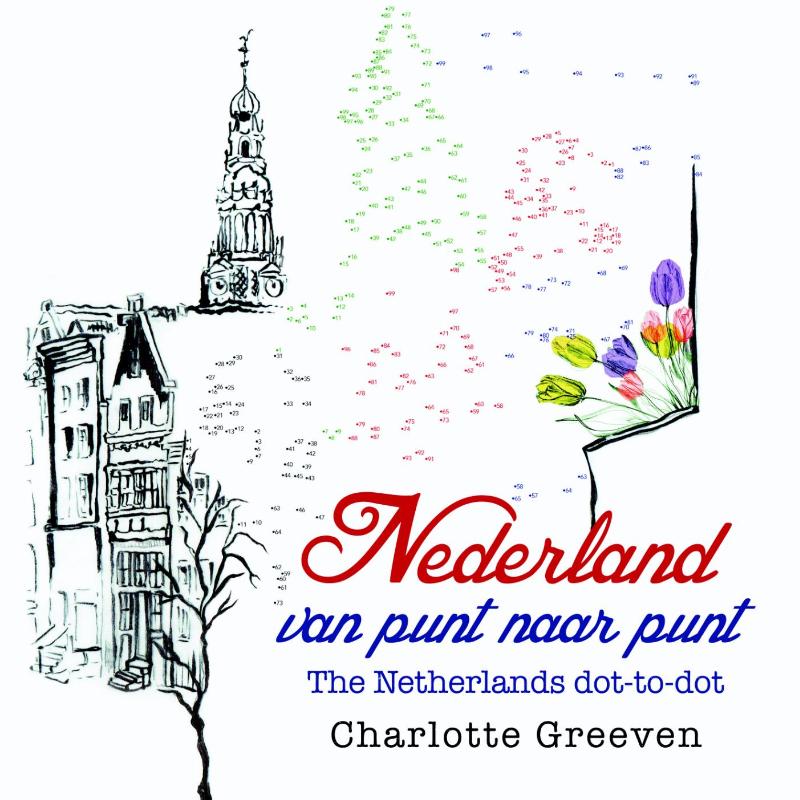 Omslag van Nederland van punt naar punt/The Netherlands dot-to-dot