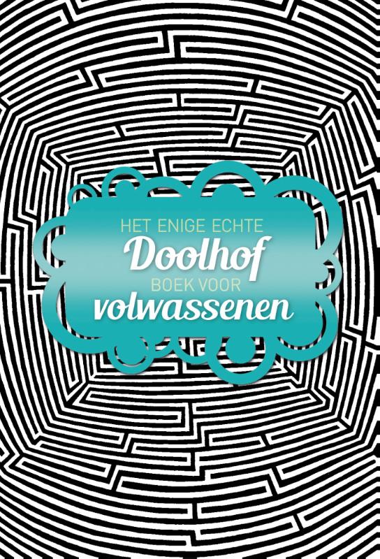 Omslag van Het enige echte doolhofboek voor volwassenen