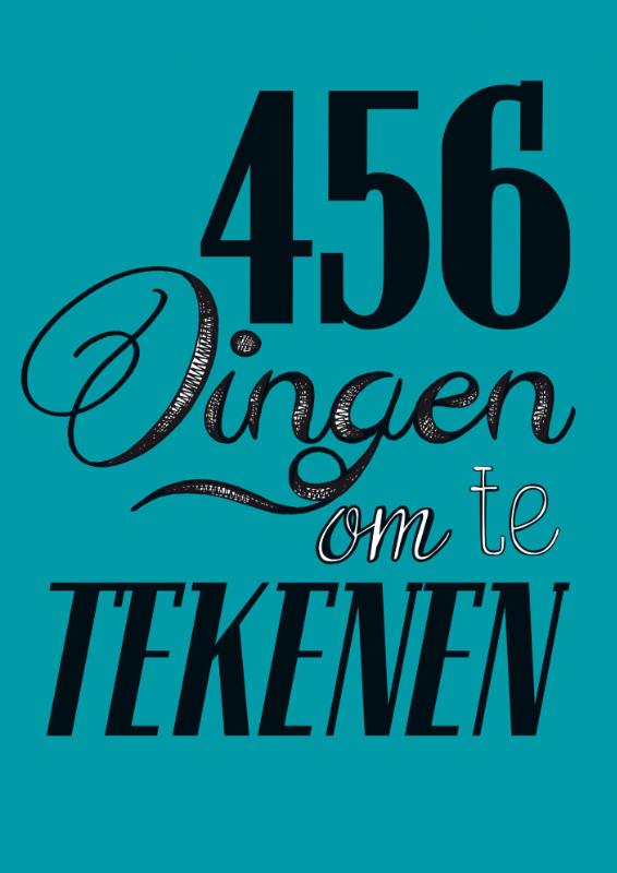 Omslag van 456 dingen om te tekenen