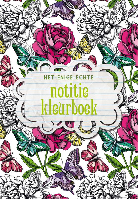 Omslag van Het enige echte notitiekleurboek