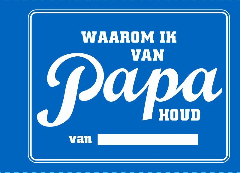 Omslag van Waarom ik van papa houd
