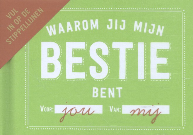 Omslag van Waarom jij mijn bestie bent