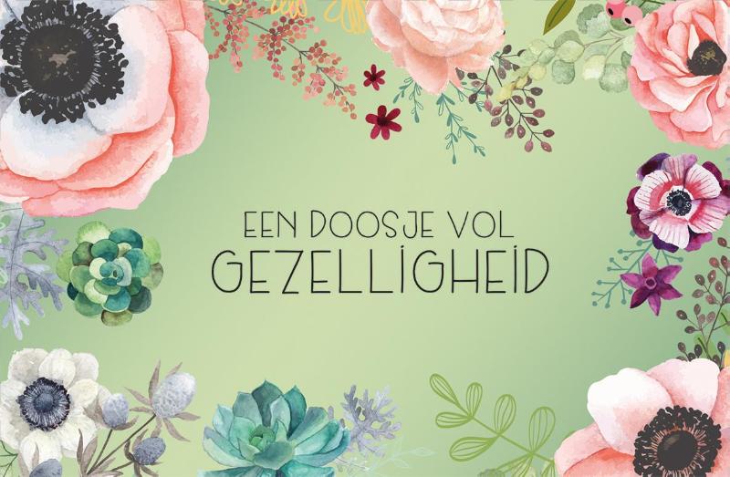 Omslag van Een doosje vol gezelligheid