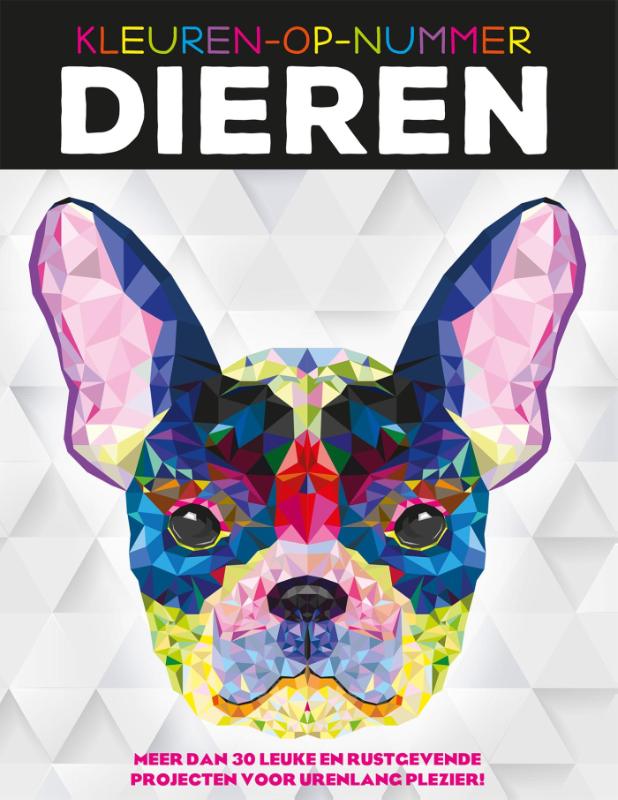Omslag van Kleuren op nummer: Dieren