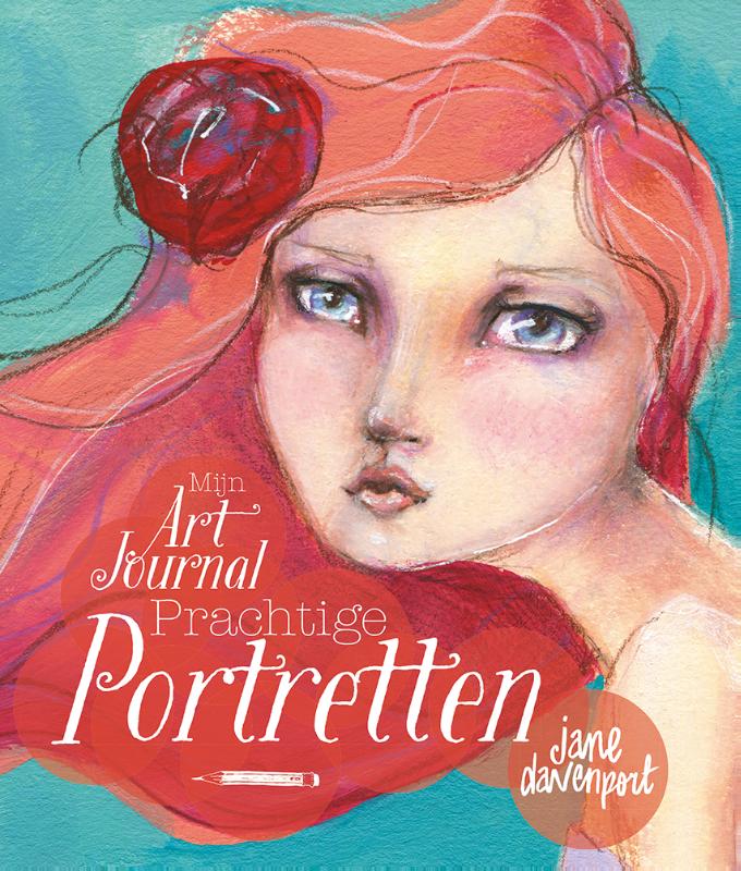 Omslag van Mijn art journal prachtige portretten