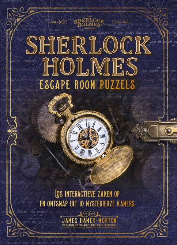 Omslag van Sherlock Holmes Escape Room Puzzels