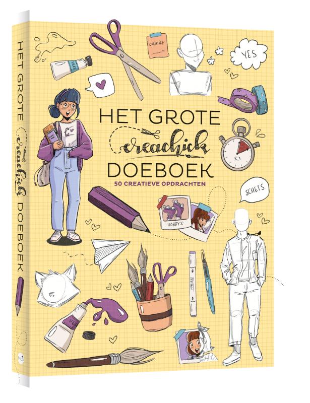 Omslag van Het grote CreaChick doeboek