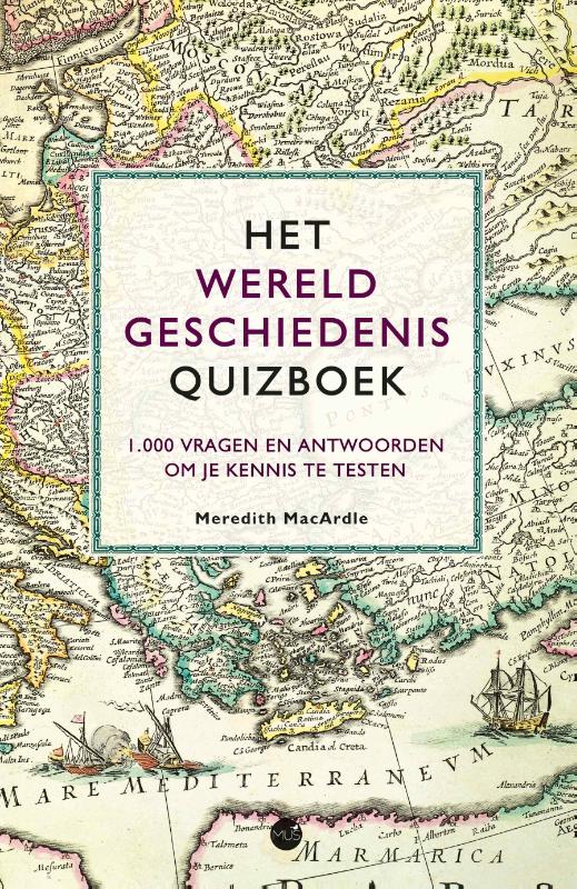 Omslag van Het Wereldgeschiedenis quizboek