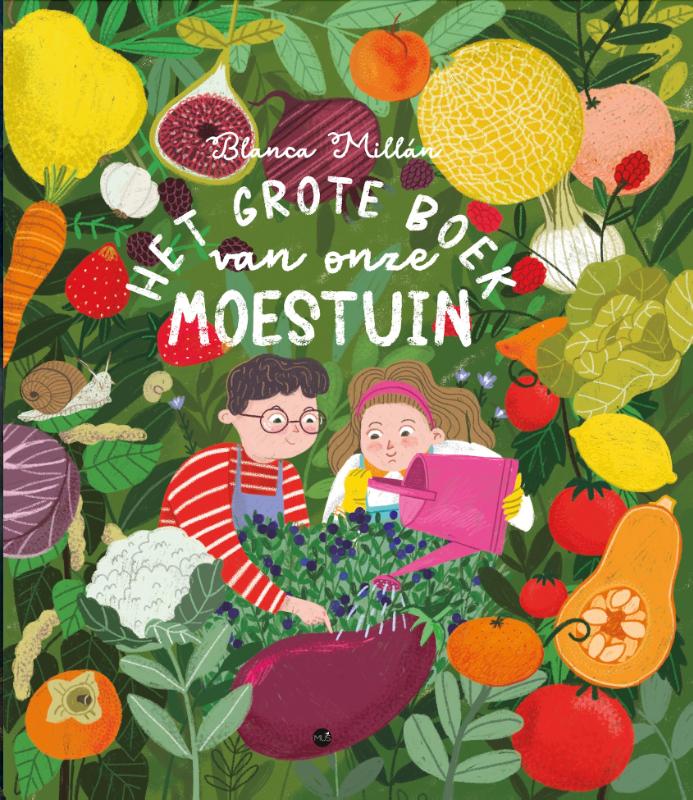 Omslag van Het grote boek van onze moestuin