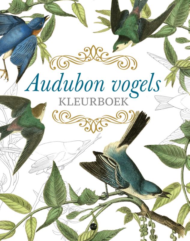 Omslag van Audubon vogels kleurboek
