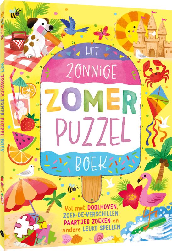 Omslag van Het zonnige zomerpuzzelboek