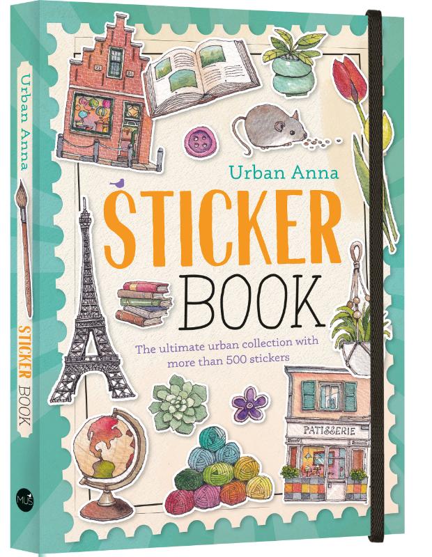 Omslag van Urban Anna Sticker Book
