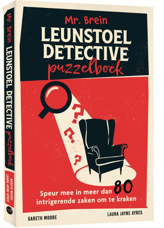 Omslag van Mr. Brein Leunstoel detective puzzelboek