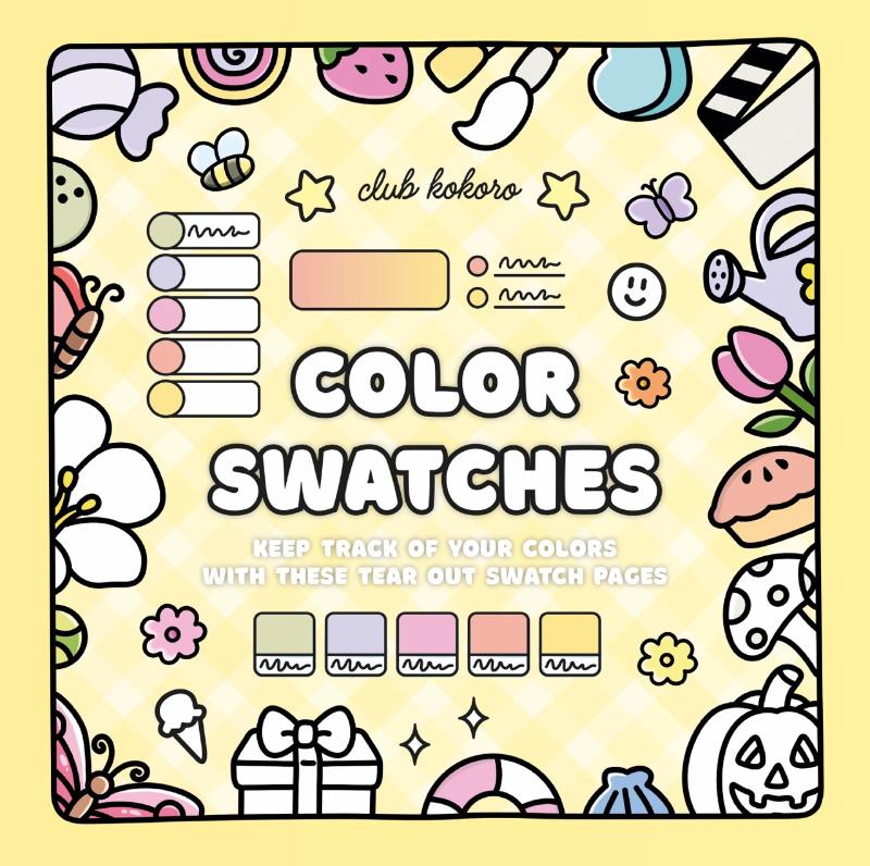 Omslag van Color swatches