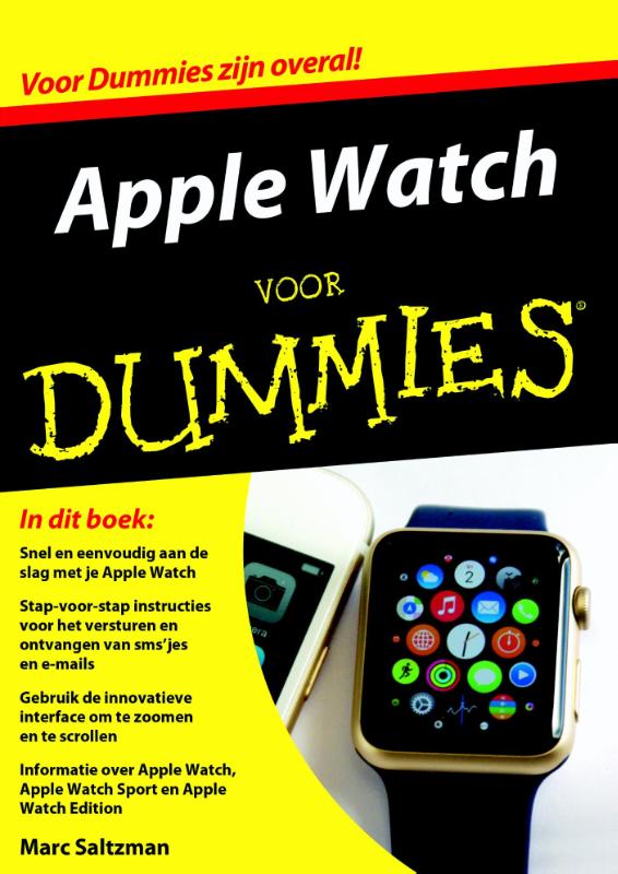 Omslag van Apple Watch voor Dummies