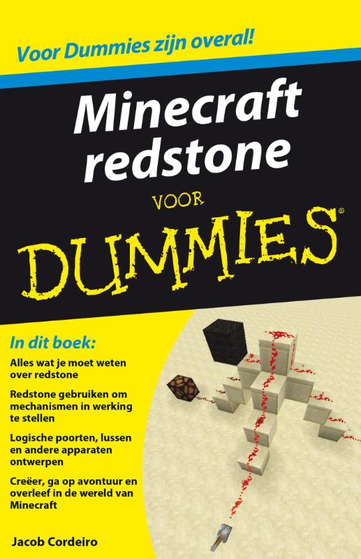 Omslag van Minecraft redstone voor Dummies