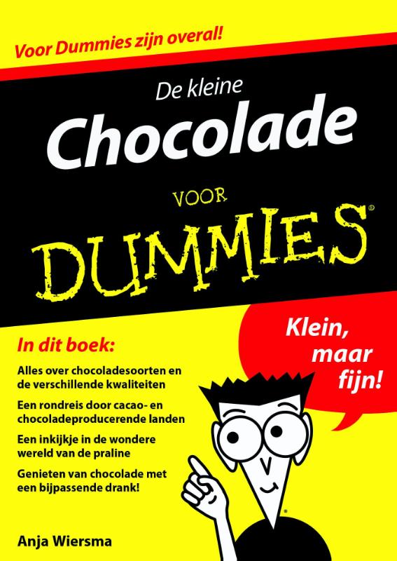 Omslag van De kleine Chocolade voor dummies