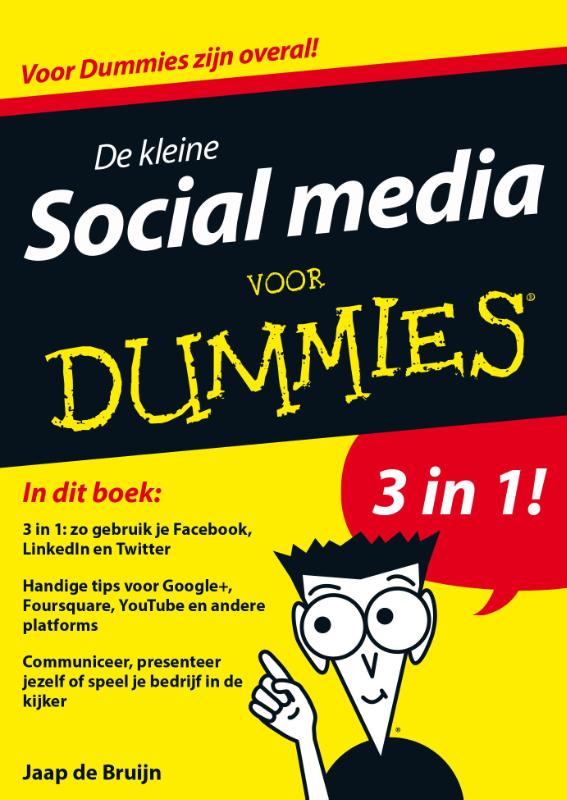 Omslag van De kleine social media voor Dummies