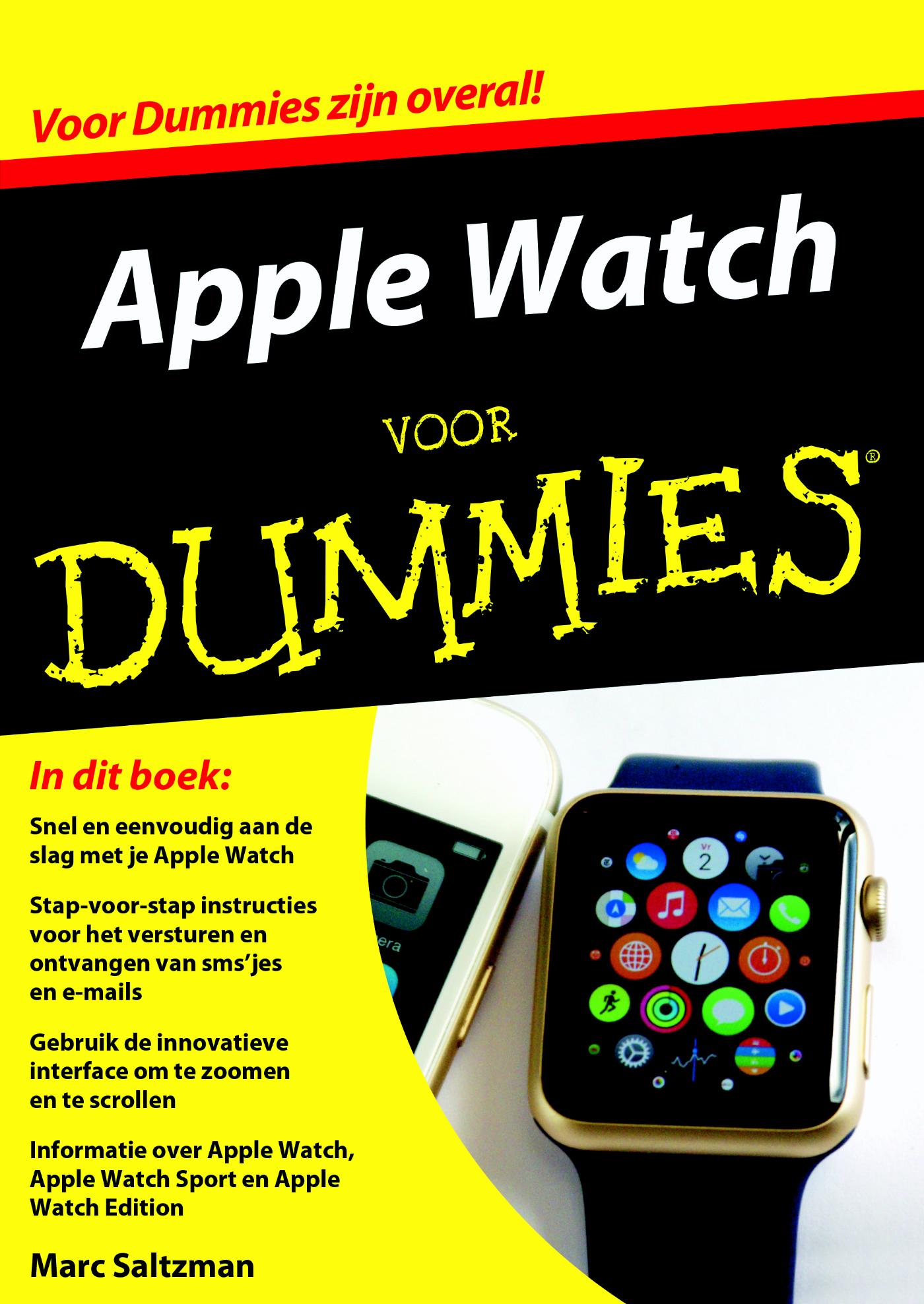 Omslag van Apple Watch voor Dummies
