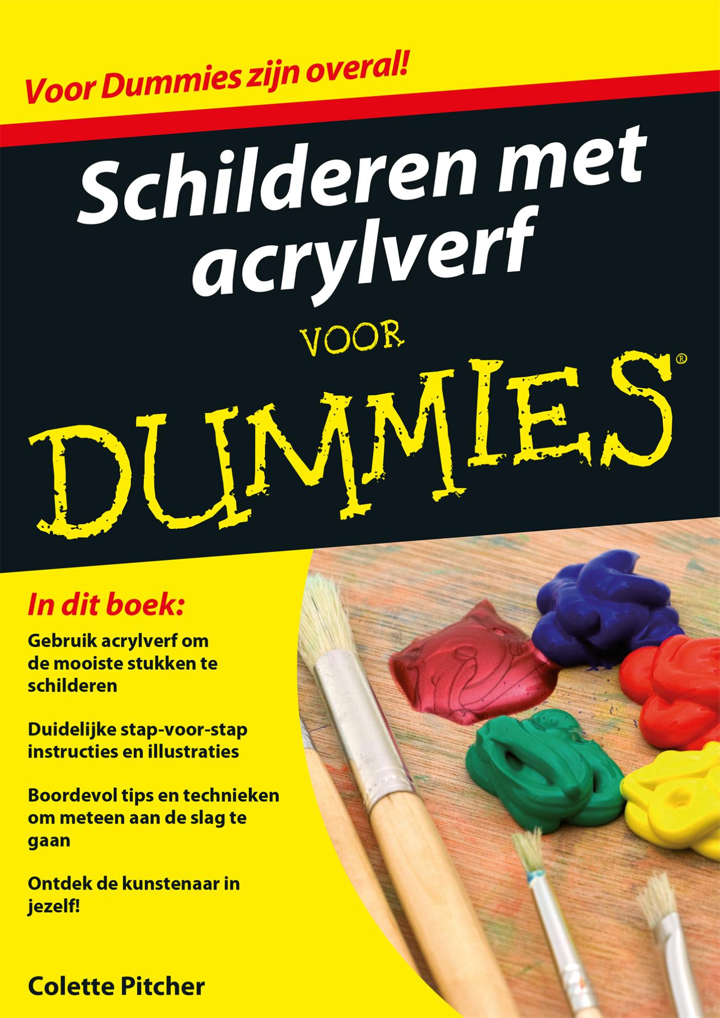 Omslag van Schilderen met acrylverf voor Dummies