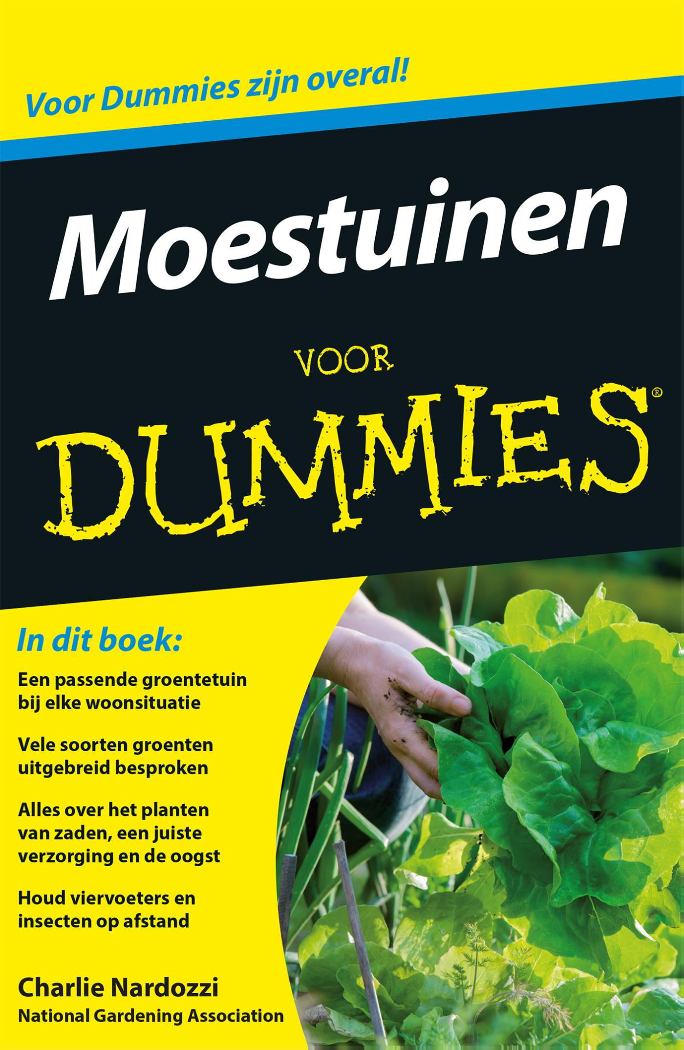 Omslag van Moestuinen voor Dummies