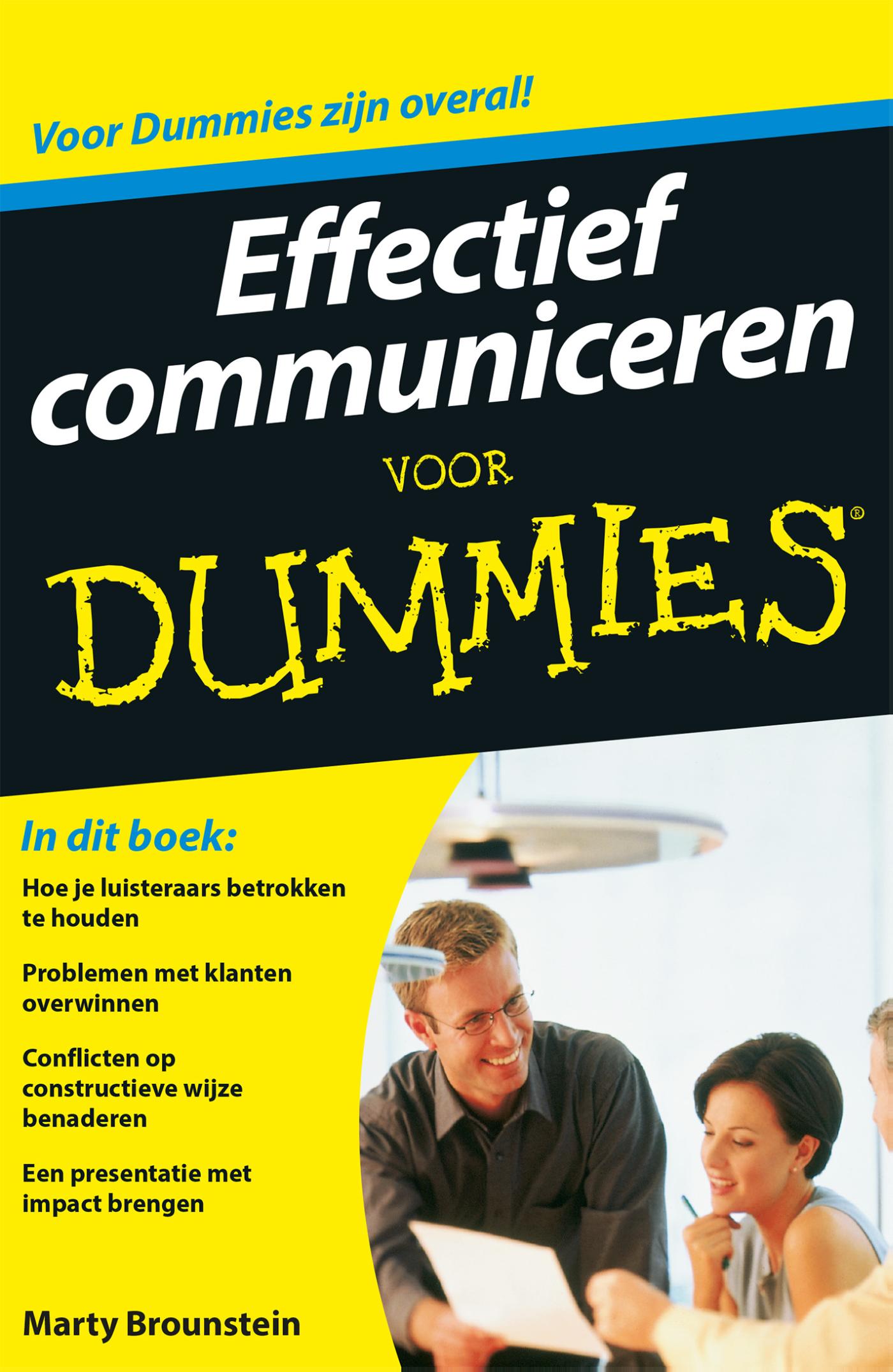 Omslag van Effectief communiceren voor Dummies