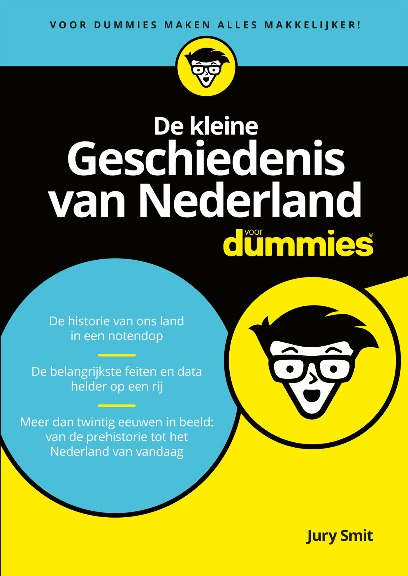 Omslag van De kleine Geschiedenis van Nederland voor dummies