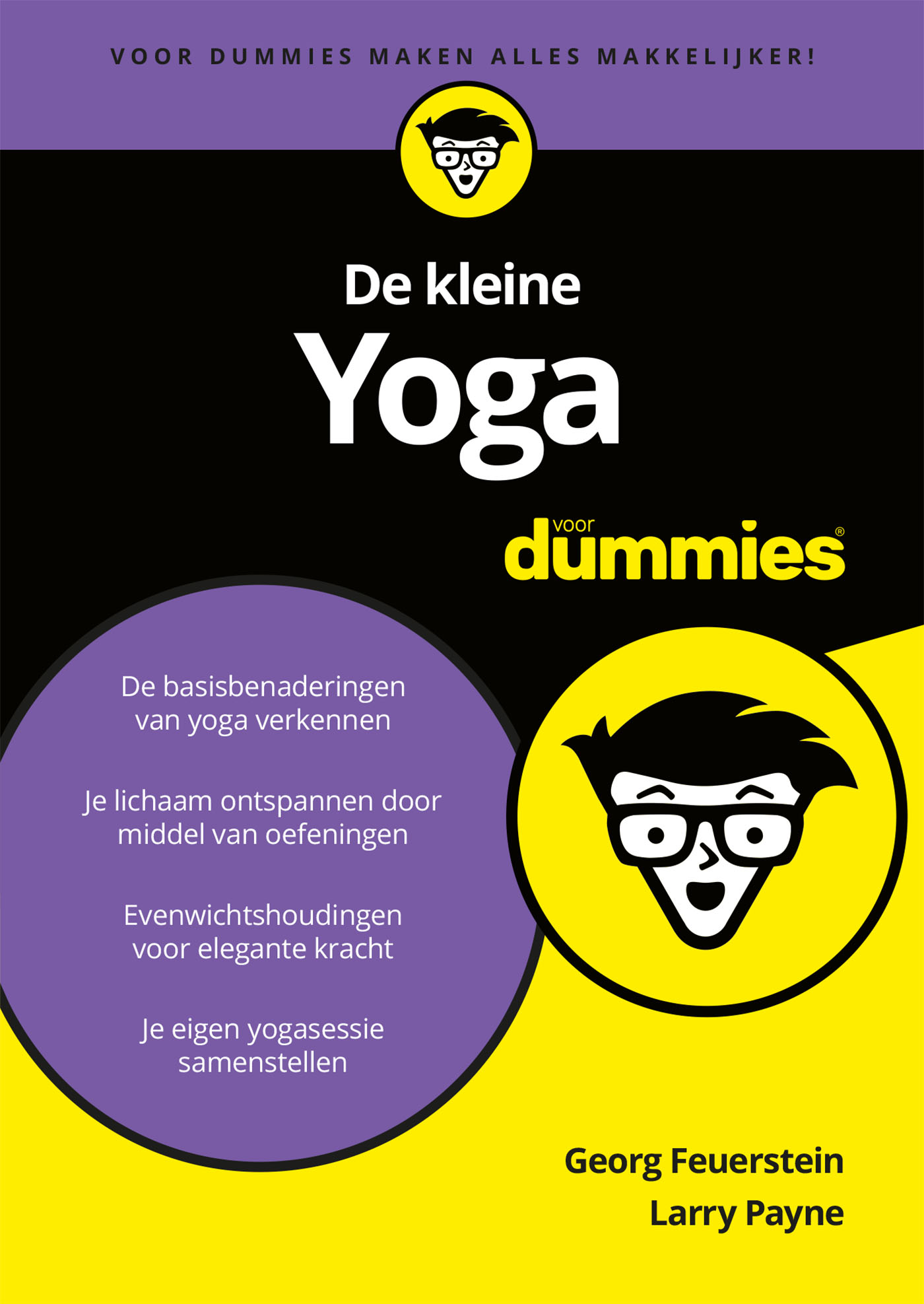 Omslag van De kleine Yoga voor Dummies