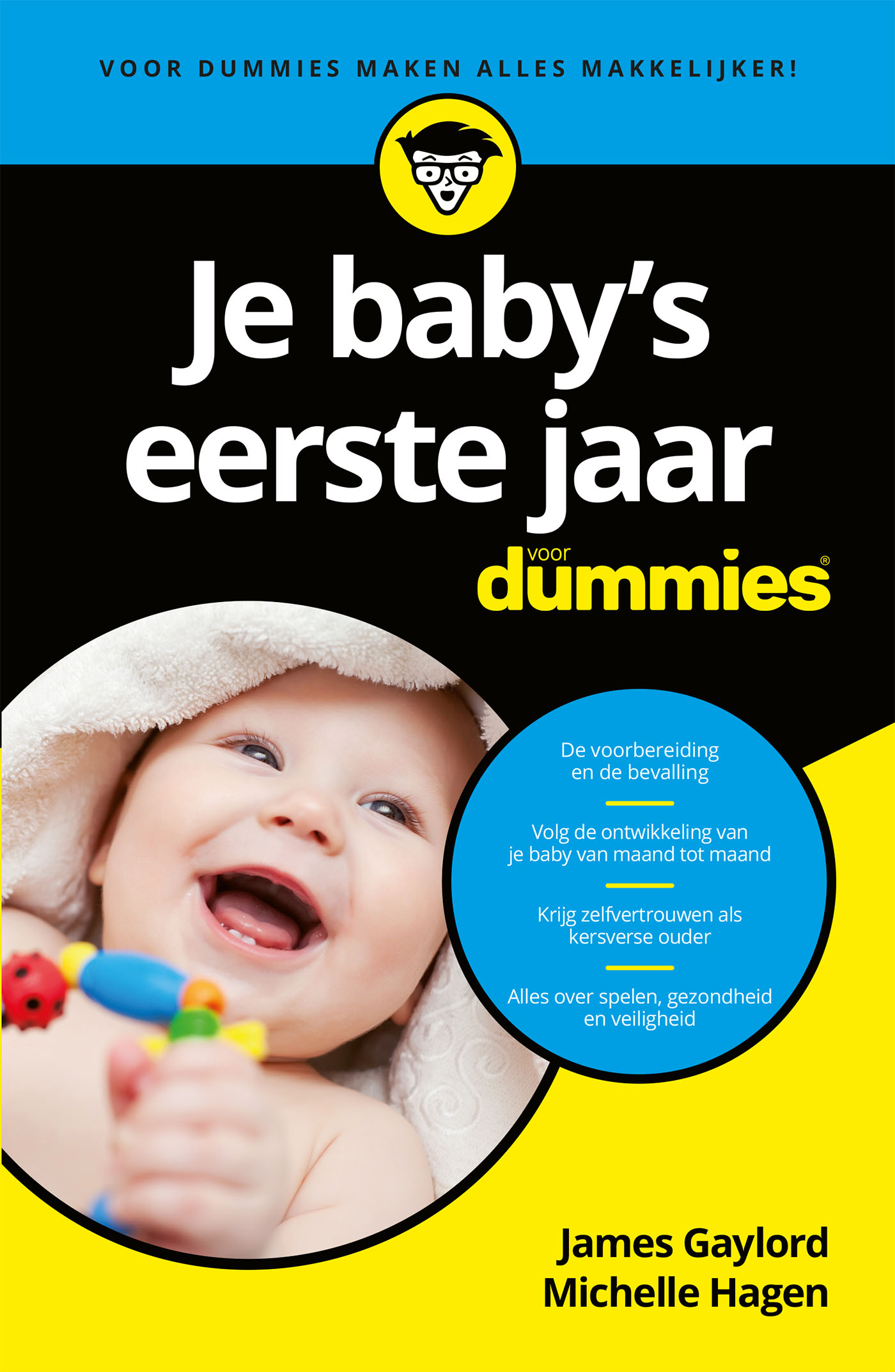 Omslag van Je baby’s eerste jaar voor Dummies
