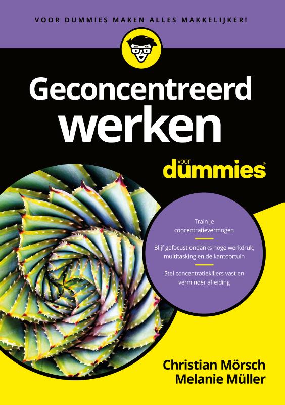 Omslag van Geconcentreerd werken voor Dummies