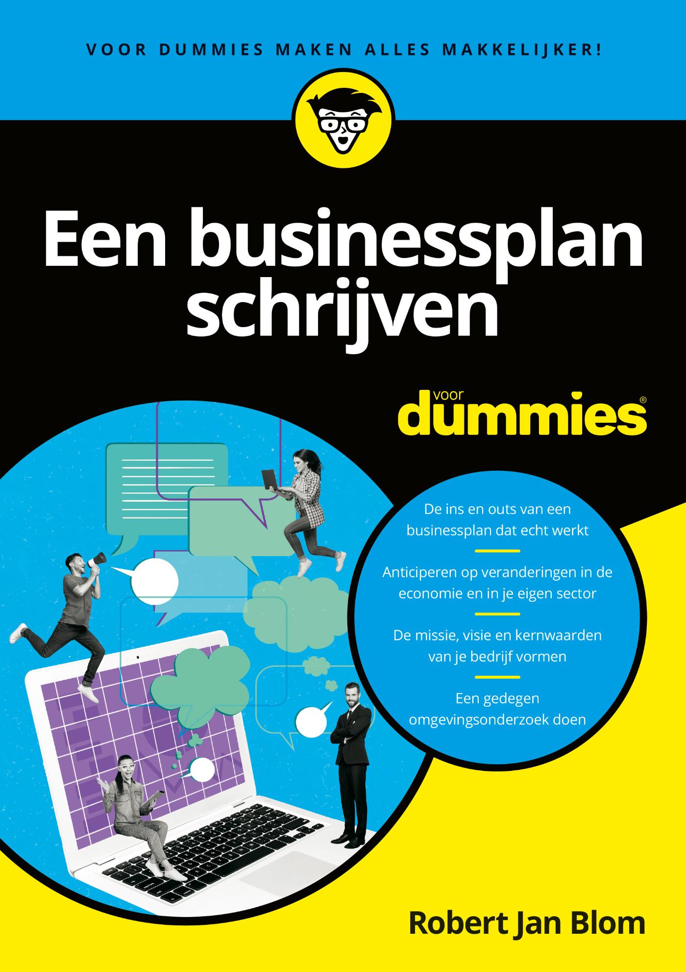 Omslag van Een businessplan schrijven voor Dummies