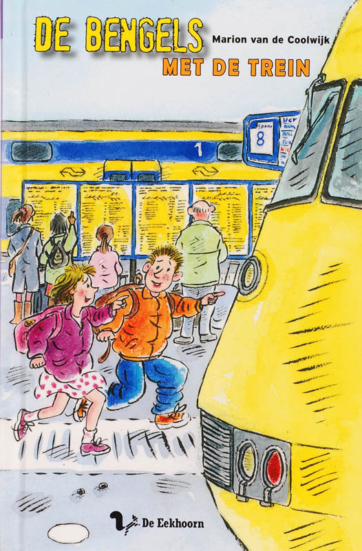 Omslag van De Bengels met de trein