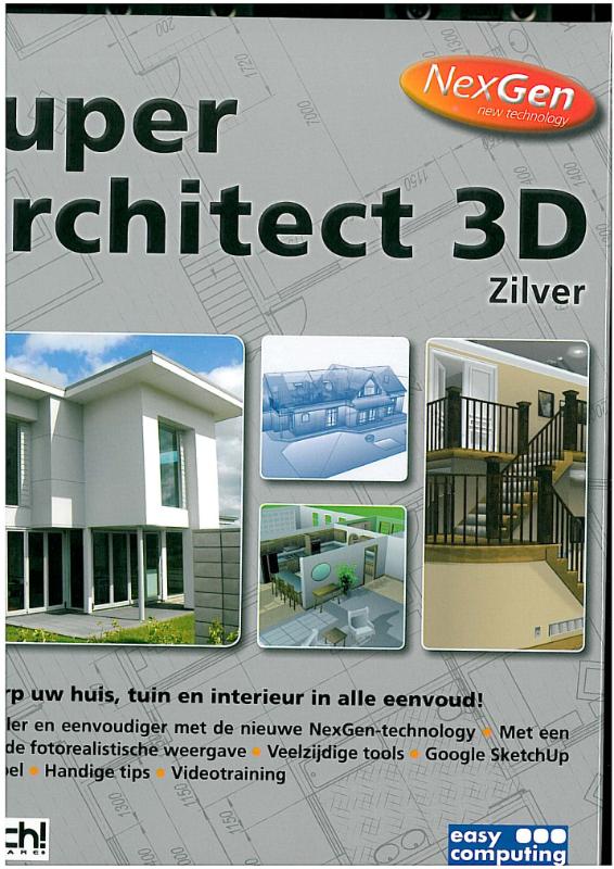 Omslag van Super Architect 3D Zilver NEXGEN