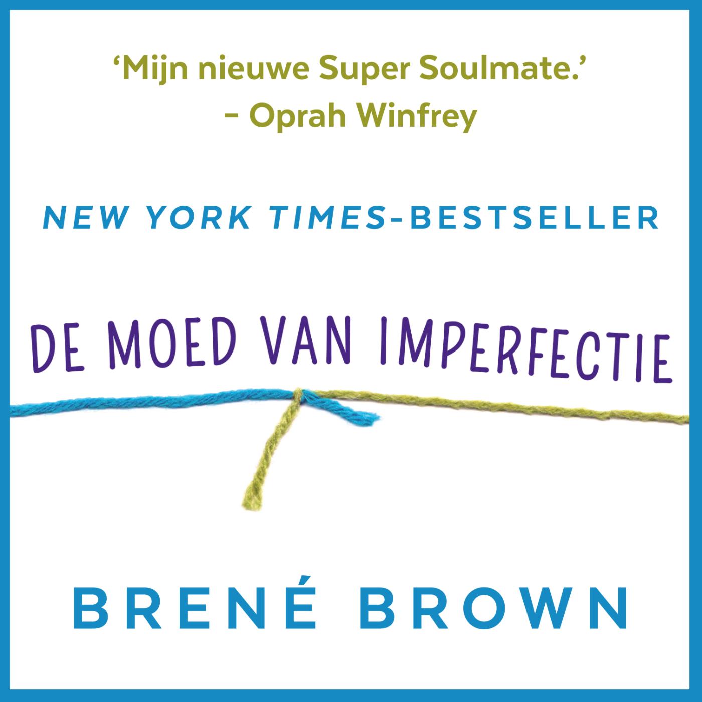 Omslag van De moed van imperfectie