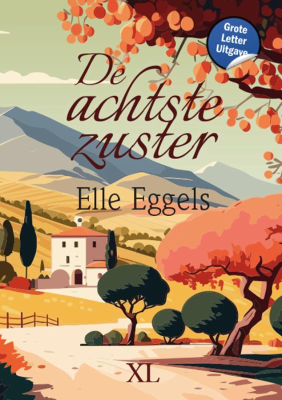 Omslag van De achtste zuster - Grote Letter Uitgave