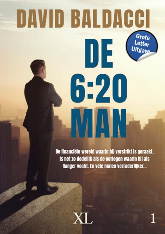 Omslag van De 6:20 man - Grote Letter Uitgave (in 2 banden)
