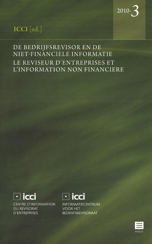 Omslag van De bedrijfsrevisor en de niet-financiële informatie