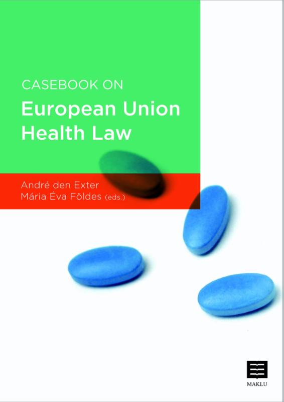 Omslag van Casebook on European Union health law