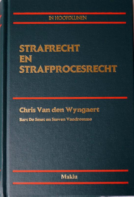 Omslag van Strafrecht en strafprocesrecht