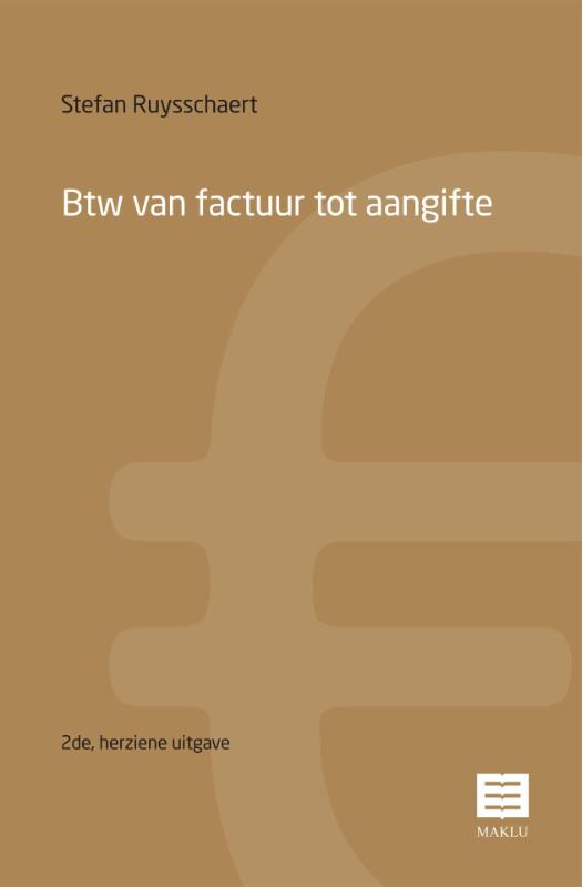 Omslag van Btw van factuur tot aangifte