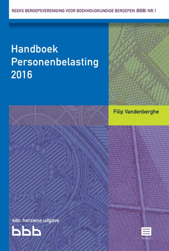 Omslag van Handboek Personenbelasting 2017