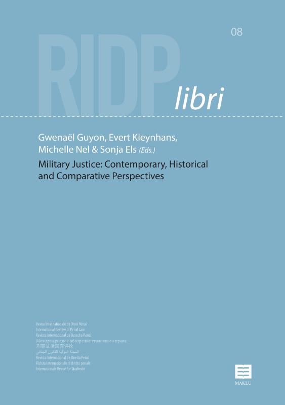 Omslag van Military Justice: Contemporary, Historical and Comparative Perspectives