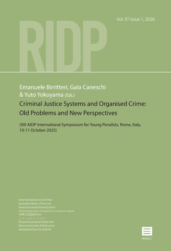 Omslag van Criminal Justice Systems and Organised Crime: Old Problems and New Perspectives