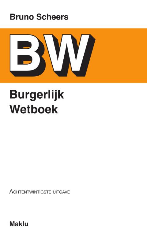 Omslag van Burgerlijk Wetboek