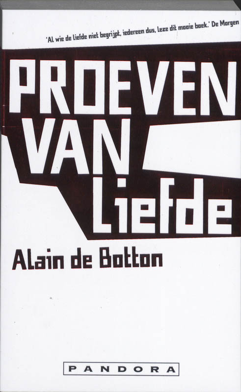 Omslag van Proeven van liefde