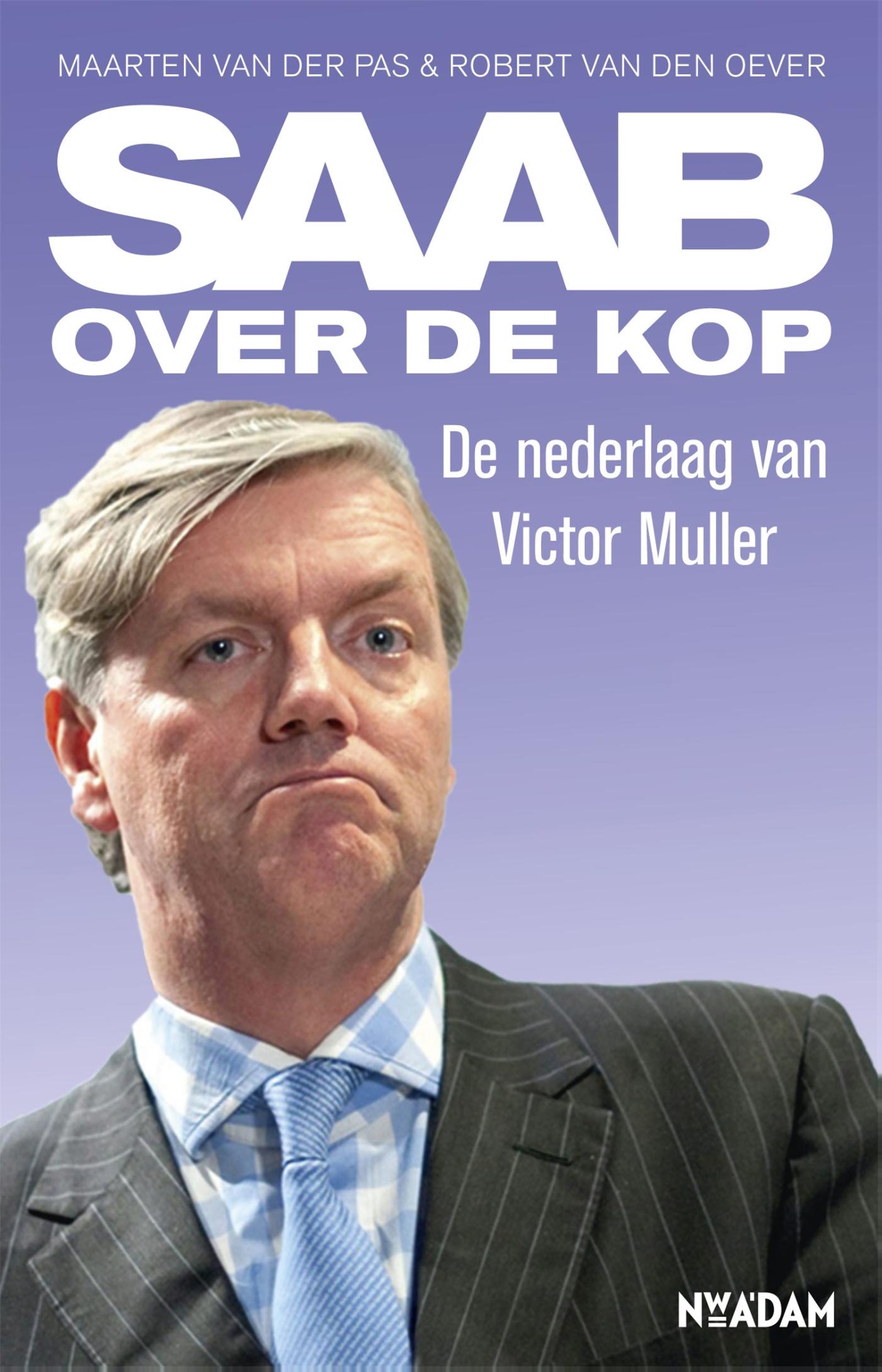 Omslag van Saab over de kop